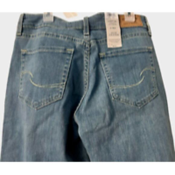 Levi Strauss Signature Ladies Mid Rise Slim Boyfriend Blue Jeans Size 6 - NWT - Picture 4 of 5